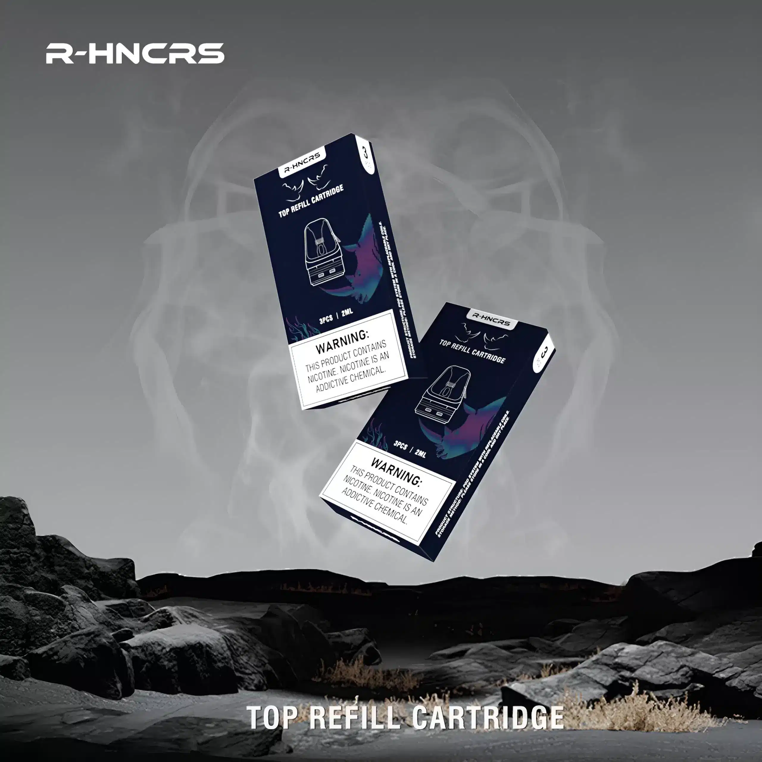 REFILLABLE 空彈|R-HNCRS犀牛|適配小蠻牛與OXXVA XLIM全系列:圖片 2