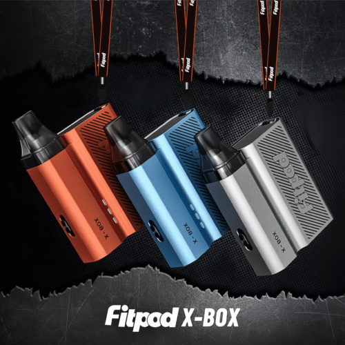 FITPOD X-BOX 小煙主機|斯萊克 SLYEKS 四代組合|1300mAh 強勁續航|Type-C 快速充電